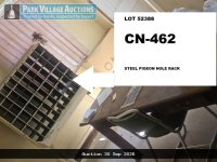 3 X STEEL PIGEON HOLE RACKS