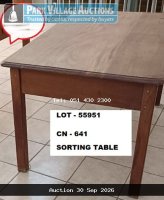 SORTING TABLE