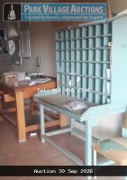 PIGEON HOLE STEEL SORTING RACK X 2