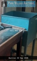 BLUE STEEL BIN
