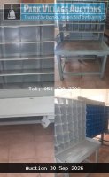 4 X STEEL PIGEON HOLE PRESSES