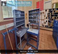 2 X STEEL PIGEON HOLE SORTING RACKS