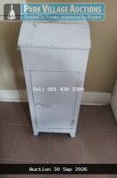 POPSTRUCK STEEL BEDSIDE CABINET