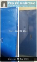 2 X STEEL CABINETS