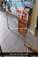 OFFICE DESK WITH STEEL FRAME