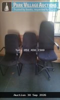 2 X CLIENT OFFICE CHAIRS
