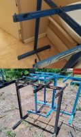 4 X MAILBAGS HANGING RACKS