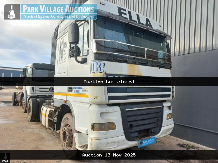 2018 D A F XF105.460BAB004 FTT 6X4 HR1355 TT CC (ODO : 1)