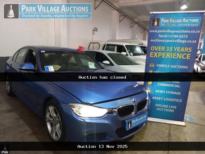 2015 BMW 320I M SPORT AT F30 (ODO : 162617)