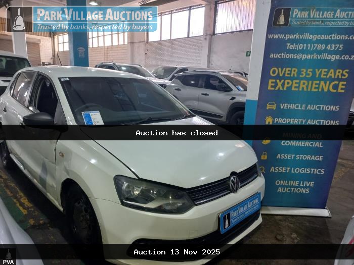 2019 VOLKSWAGEN POLO VIVO 1.4 TRENDLINE (ODO : 107717)