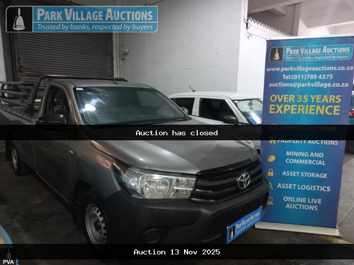 2020 TOYOTA HILUX 2.0 VVTI S PU SC (ODO : 177416)