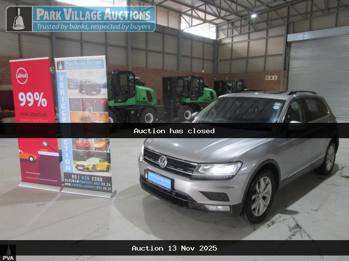 2017 VOLKSWAGEN TIGUAN 1.4 TSI COMFORTLINE 92KW (ODO : 265021)