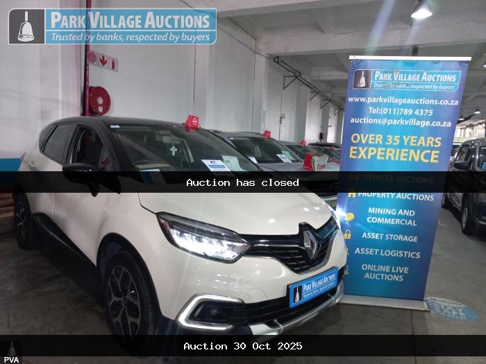 2018 RENAULT CAPTUR 1.2T DYNAMIQUE 5DR 88KW (ODO : 67406)