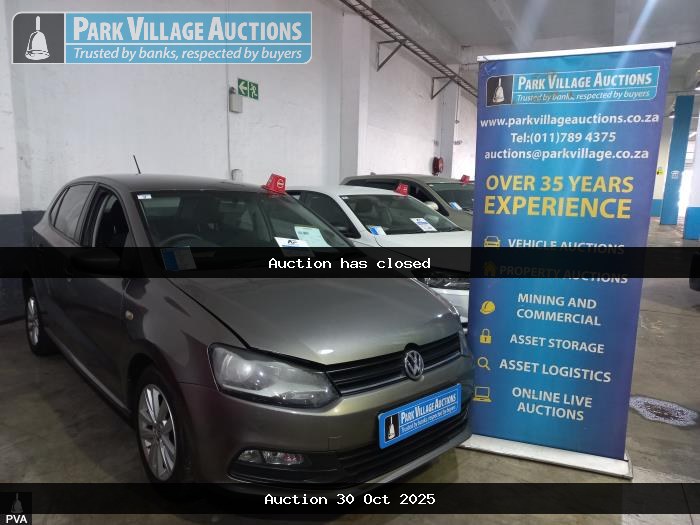 2020 VOLKSWAGEN POLO VIVO 1.4 COMFORTLINE 5DR (ODO : 72233)