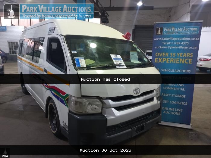 2023 TOYOTA QUANTUMHIACE 2.5 D-4D SESFIKILE 16S (ODO : 169716)