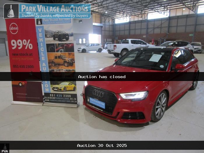2018 AUDI S3 SPORTBACK STRONIC 228KW (ODO : 91600)