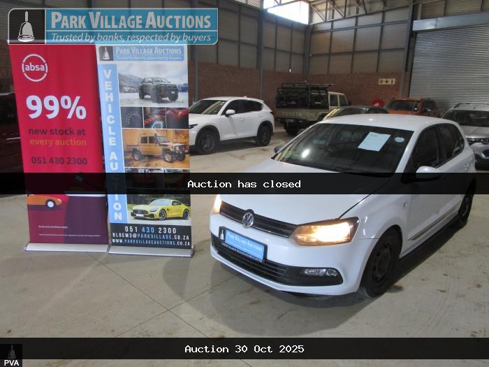 2019 VOLKSWAGEN POLO VIVO 1.0 TSI GT 5DR (ODO : 191554)