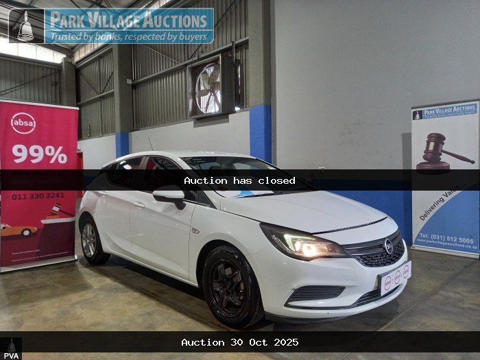 2017 OPEL ASTRA 1.0T ESSENTIA 5DR (ODO : 183399)