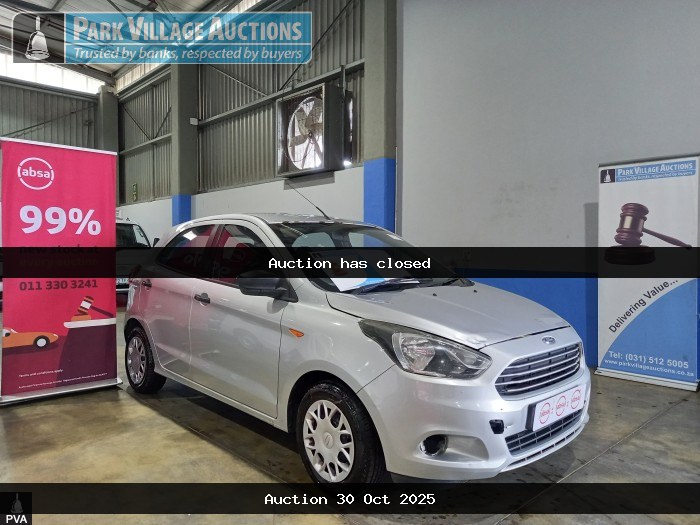 2017 FORD FIGO 1.5 AMBIENTE 5DR (ODO : 305817)