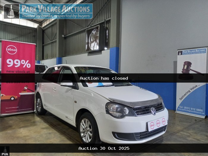 2014 VOLKSWAGEN POLO VIVO 1.4 TRENDLINE 5DR (ODO : 168307)