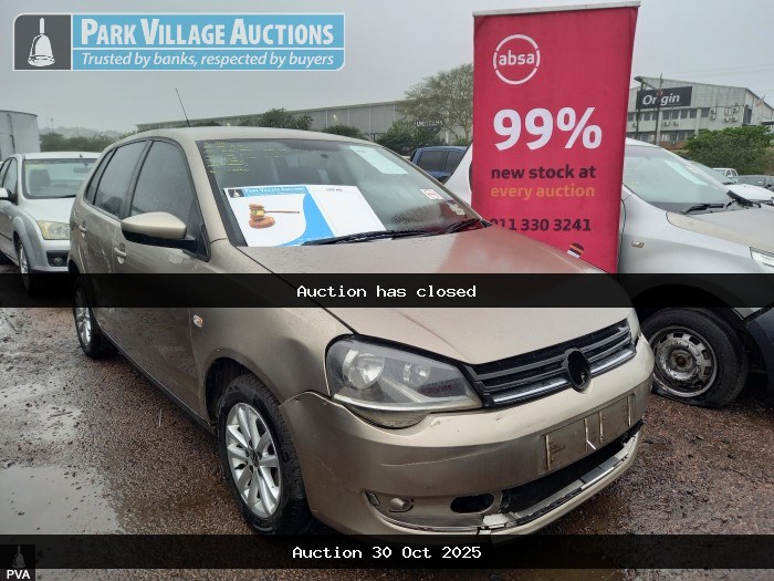 2017 VOLKSWAGEN POLO VIVO GP 1.4 TRENDLINE 5DR (ODO : 148460)