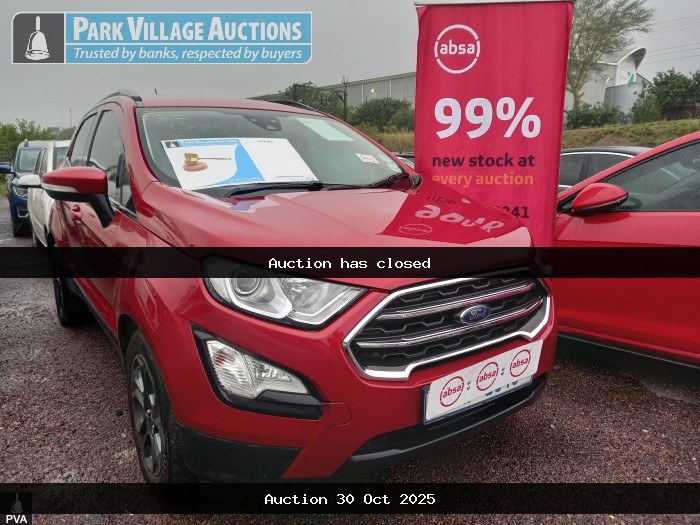 2020 FORD ECOSPORT 1.0 ECOBOOST TREND AT (ODO : NIL)