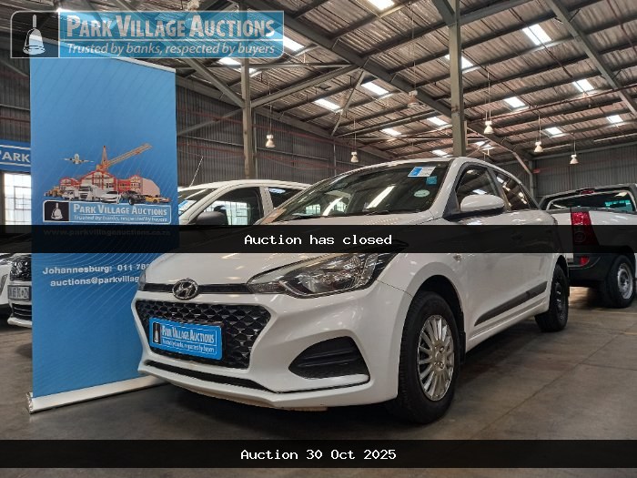 2019 HYUNDAI I20 1.2 MOTION (ODO : 161265)
