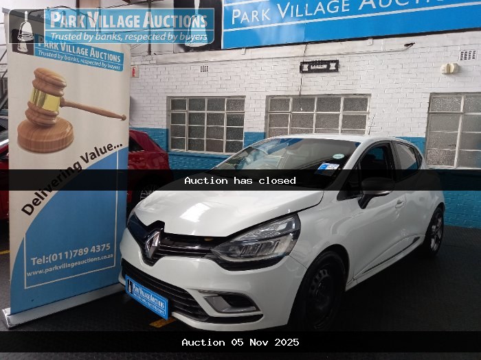 2018 RENAULT CLIO IV 1.2T GT- LINE 88KW (ODO : 171515)