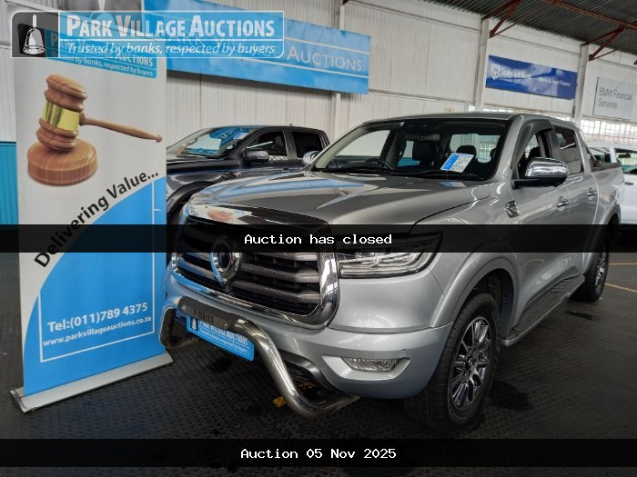 2021 GWM P SERIES 2.0TD LT 4X4 AT DC PU (ODO : 61000)