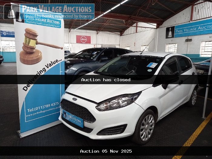 2017 FORD FIESTA 1.4 AMBIENTE 5 DR (ODO : 142481)