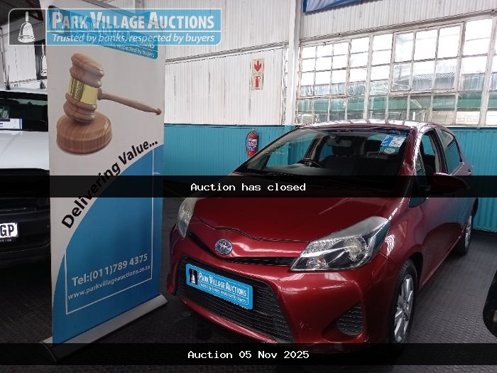 2013 TOYOTA YARIS 1.5 HSD XS 5DR HYBRID (ODO : 186640)