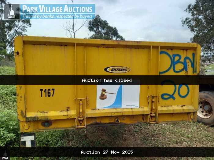 2013 SA TRUCK BODIES TRIDEM SEMI FLAT DECK TRAILER