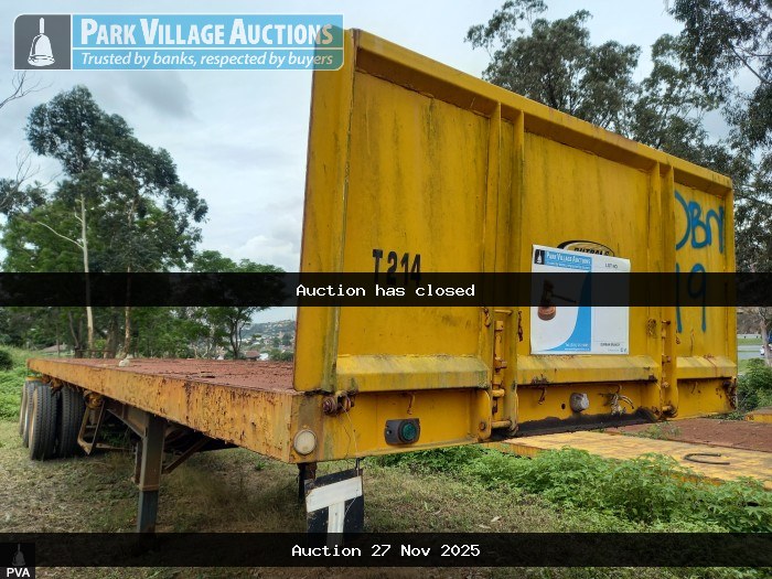 2016 SA TRUCK BODIES TRIDEM SEMI FLAT DECK TRAILER