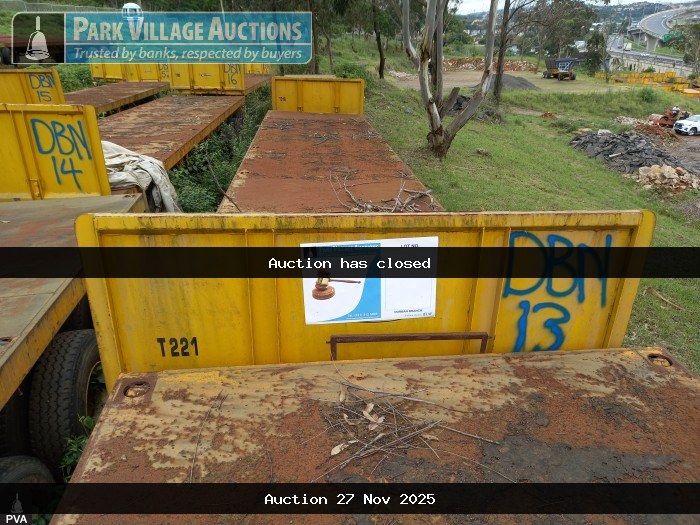 2016 SA TRUCK BODIES TRI-AXLE FLAT DECK TRAILER