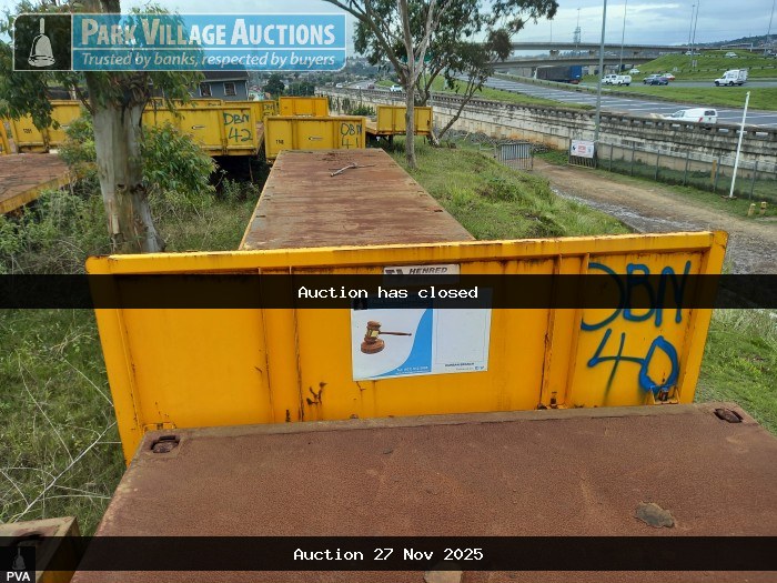 2019 SA TRUCK BODIES TRI-AXLE FLAT DECK TRAILER