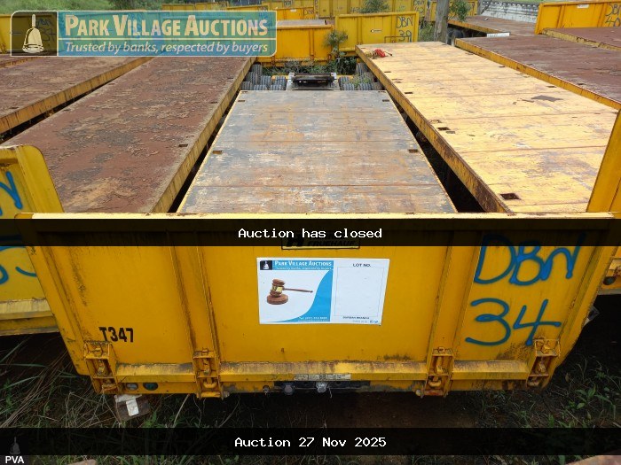 2019 HENRED FRUEHAUF FLAT DECK LINK TRAILER