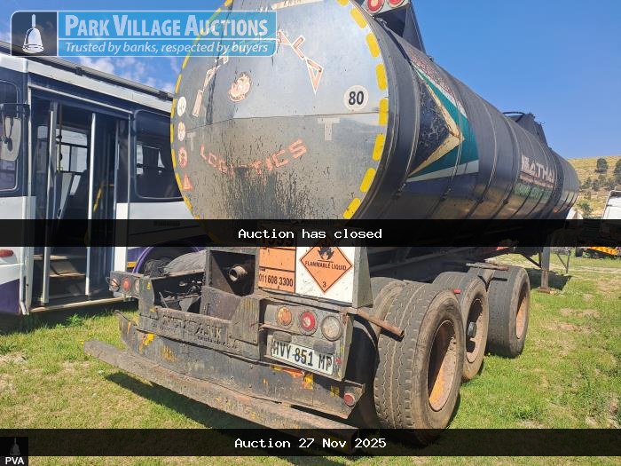 2015 NEUTANK TRI AXLE BITUMAN TANKER TRAILER