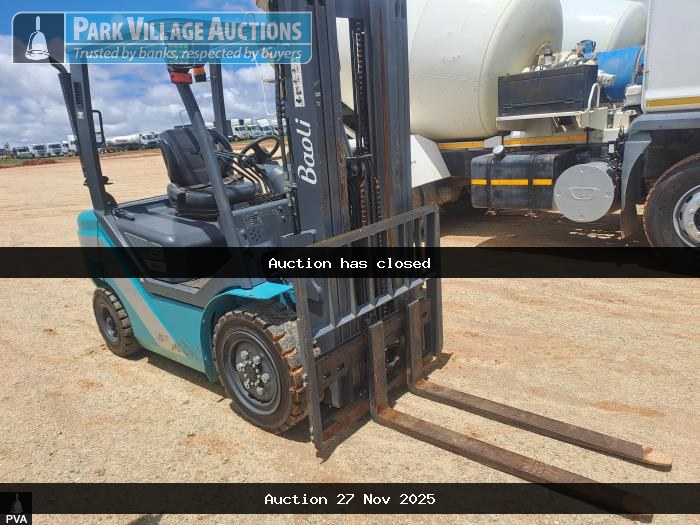 2021 BAOLI 2.5 TON FORKLIFT