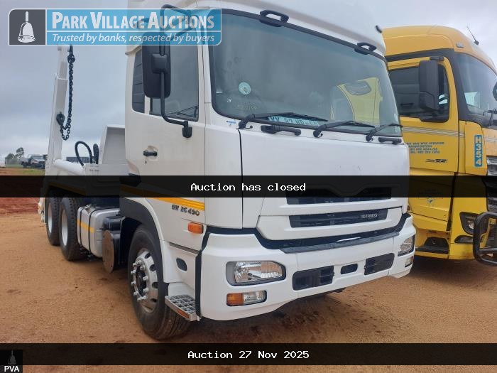 2015 UD GW 26.490 SKIP LOADER RIGID TRUCK