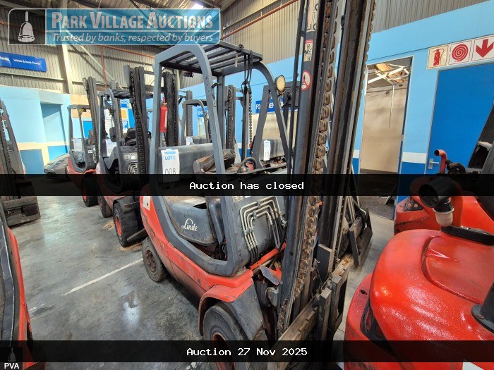 2013 LINDE 3 TON DIESEL FORKLIFT