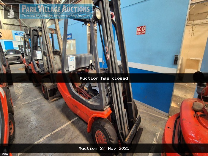 2013 LINDE 3 TON DIESEL FORKLIFT