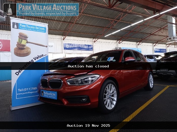 2018 BMW 118I 5DR AT F20 LCI (ODO : 133271)