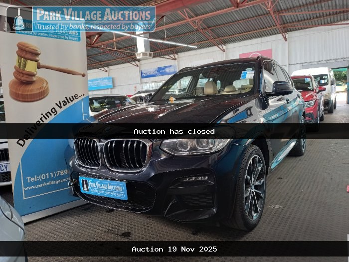 2021 BMW X3 XDRIVE 20D M-SPORT G01 (ODO : 186775)