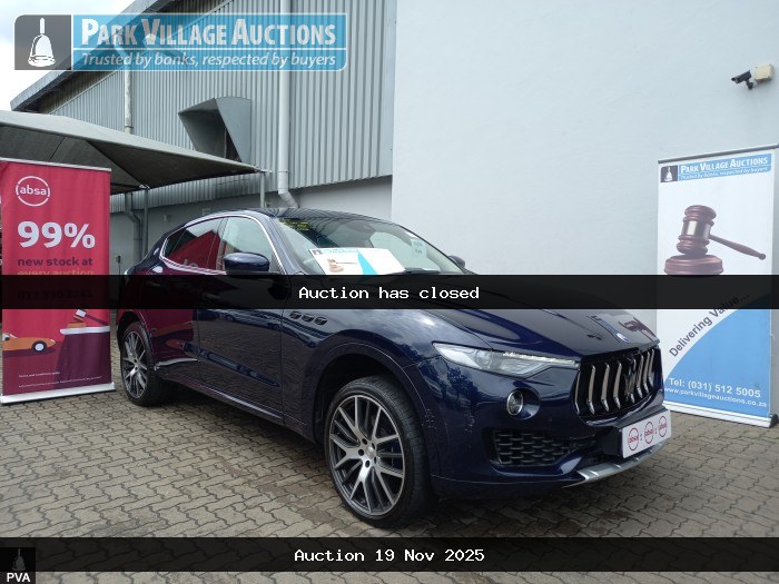 2017 MASERATI LEVANTE DIESEL (ODO : 145113)