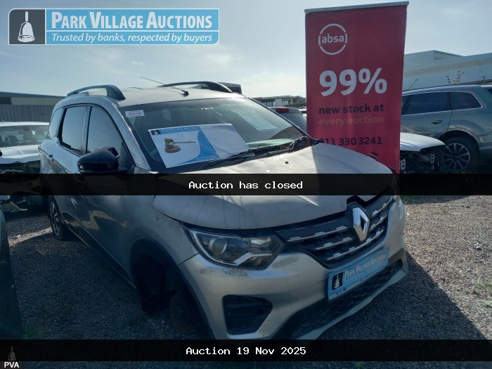 2022 RENAULT TRIBER 1.0 DYNAMIQUE ZEN (ODO : NIL)