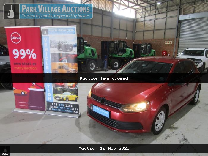2014 VOLKSWAGEN POLO GP 1.2 TSI TRENDLINE 66KW (ODO : 261878)