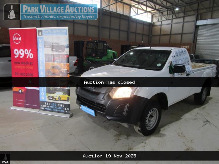 2022 ISUZU D-MAX 250C FLEETSIDE SC PU (ODO : 39829)