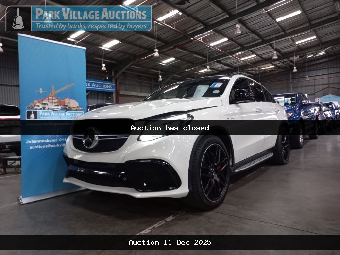 2016 MERCEDES -BENZ GLE COUPE 63 S AMG (ODO : 85539)