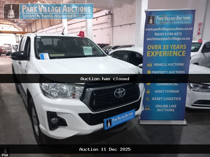 2020 TOYOTA TOYOTA HILUX 2.4 GD-6 RB SRX PU DC (ODO : 126408)