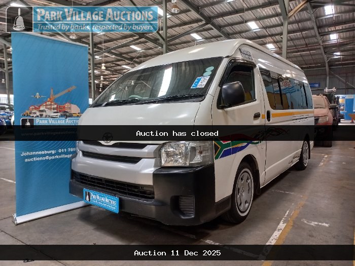 2023 TOYOTA QUANTUMHIACE 2.5 D-4D SESFIKILE 16S (ODO : 667558)